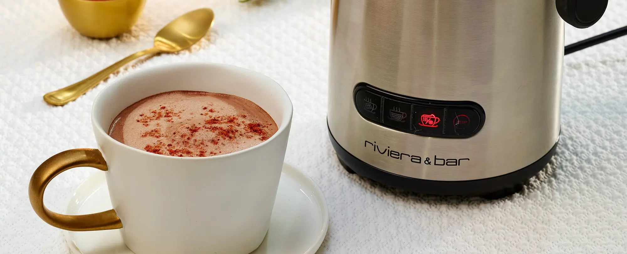 Opschuimer voor melk & chocolade