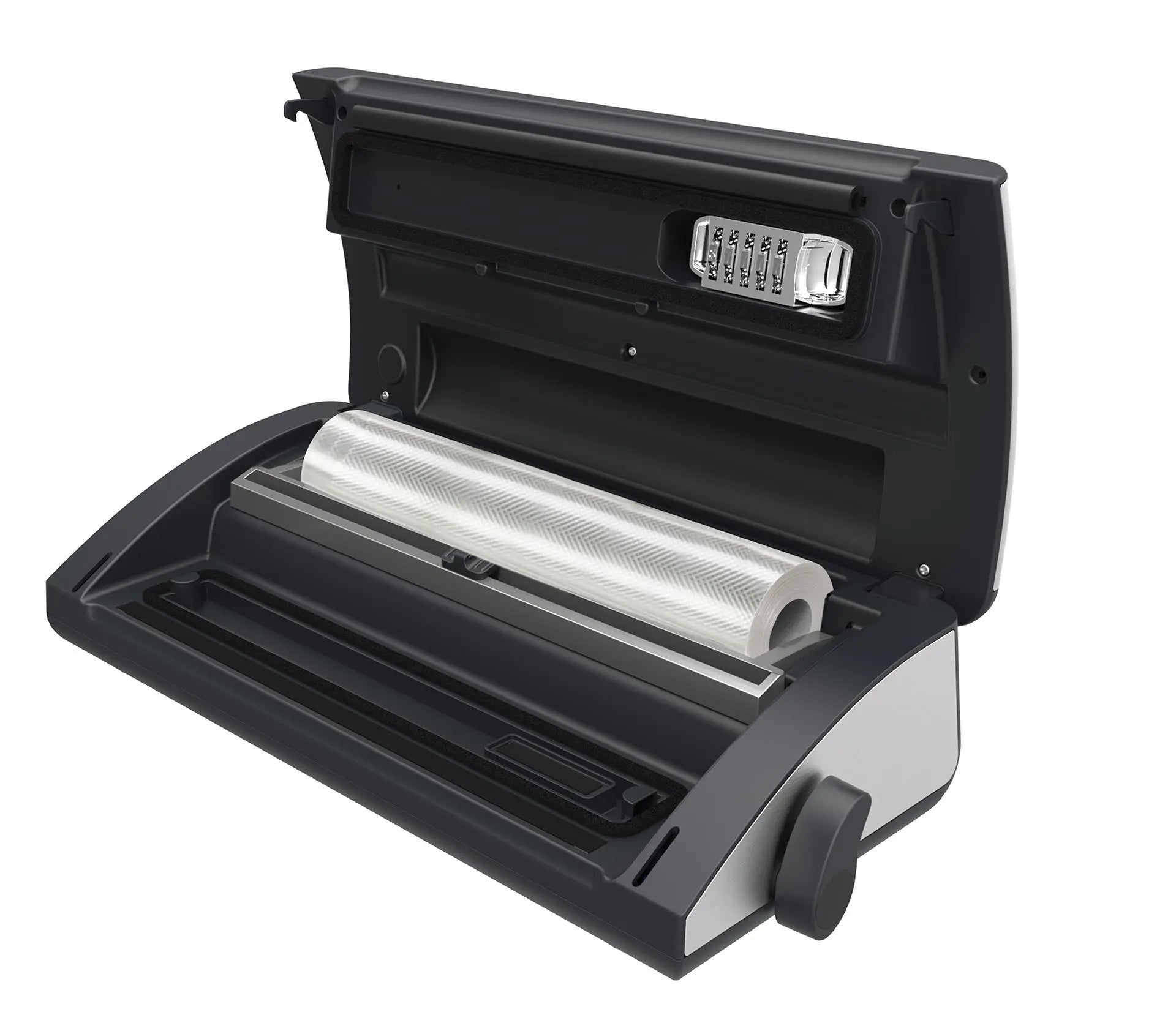 Open vacuümverpakkingsmachine.