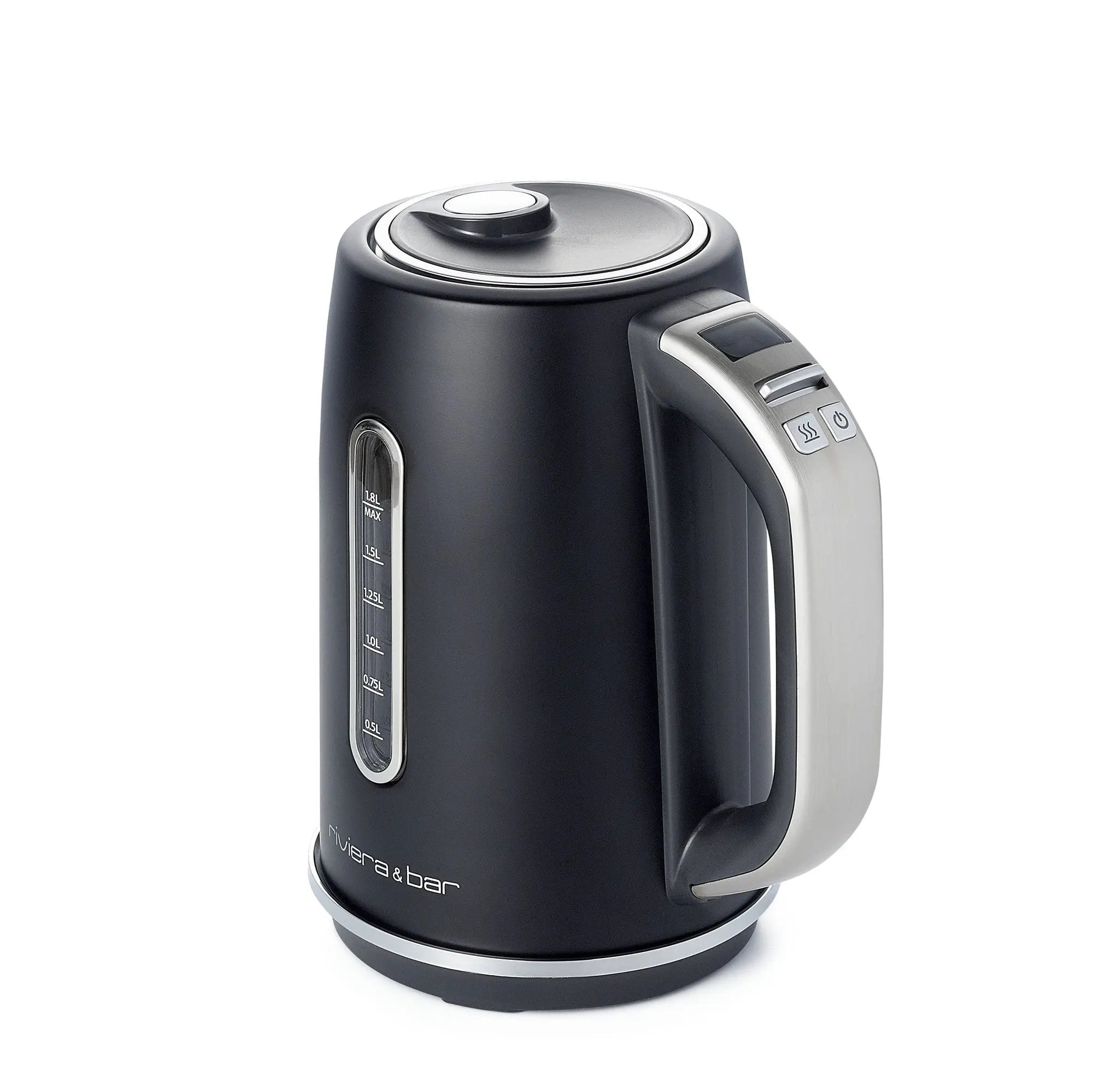 Waterkoker Alma - 1.8 L - Zwart riviera&bar