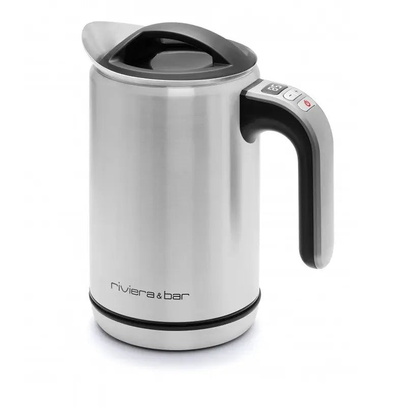 Roestvrijstalen elektrische waterkoker.