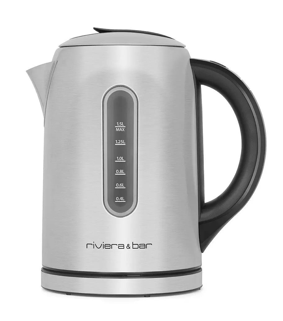 Zilveren waterkoker.