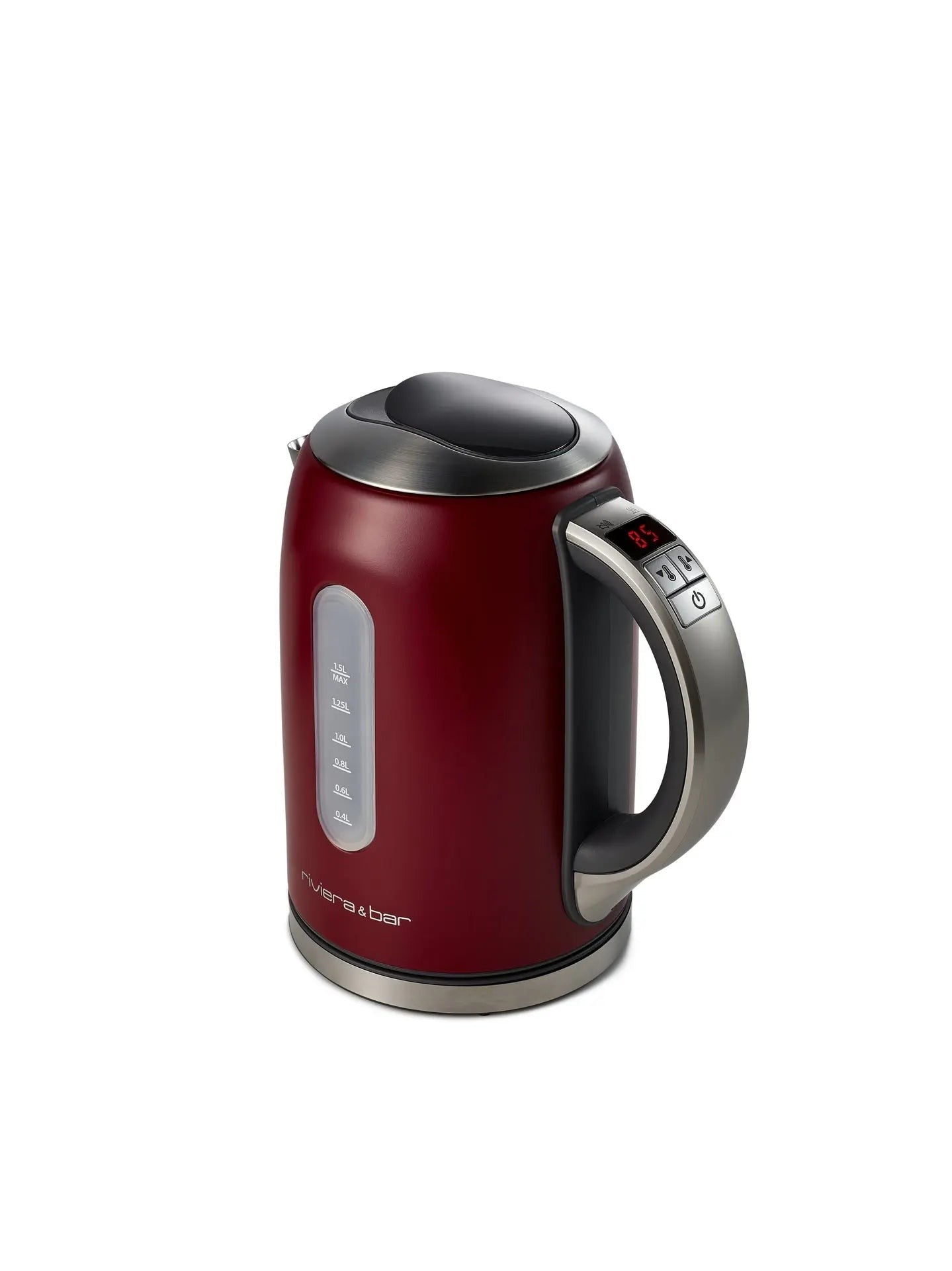 Waterkoker Mila - 1.5 L - Rood riviera&bar