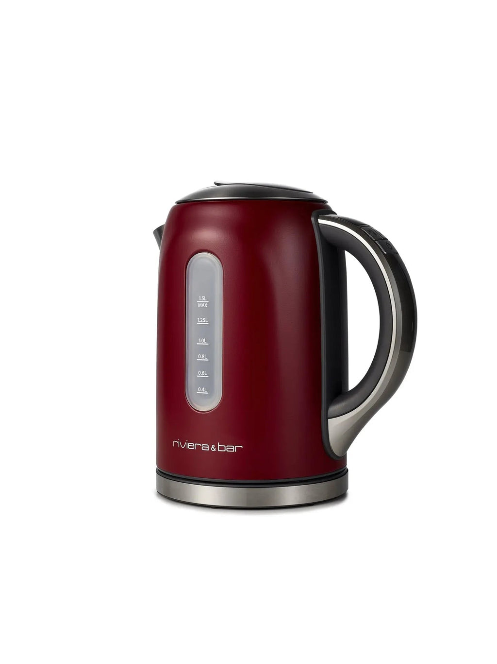 Waterkoker Mila - 1.5 L - Rood riviera&bar