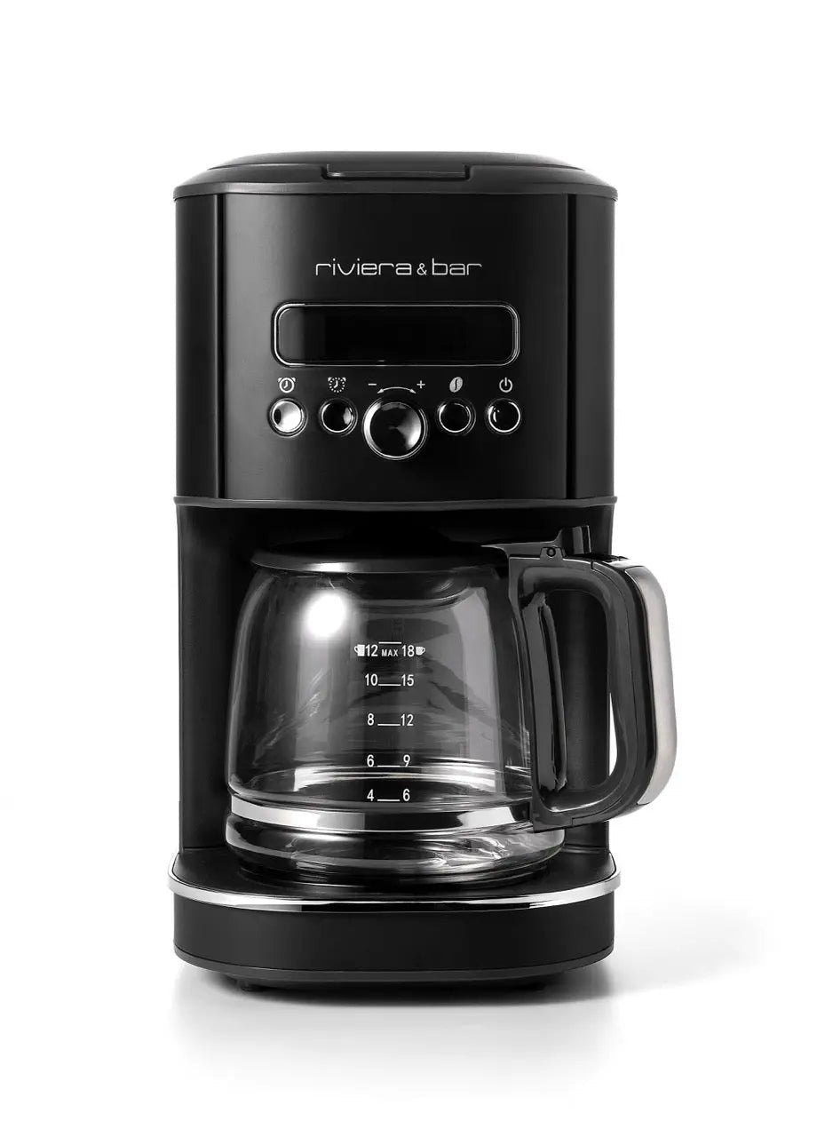Programmeerbaar filterkoffiezetapparaat - 1.8 L - Zwart riviera&bar