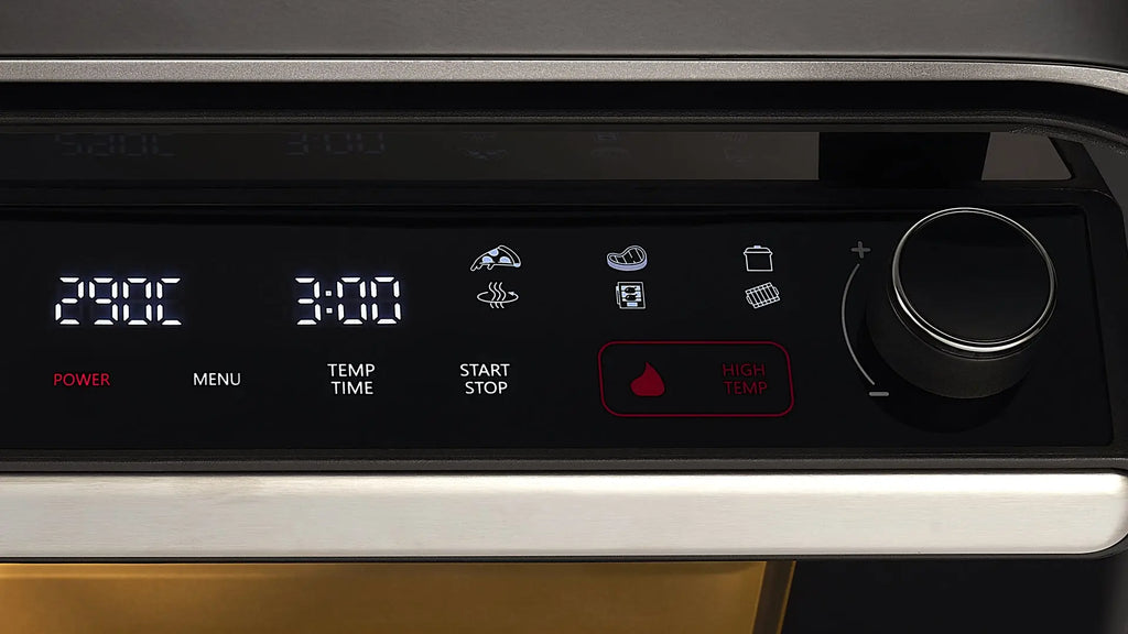 Elektrische pizzaoven 400 graden