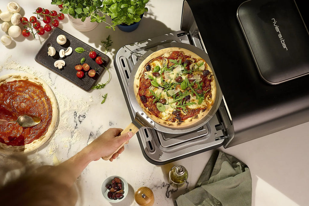 Elektrische pizzaoven 400 graden