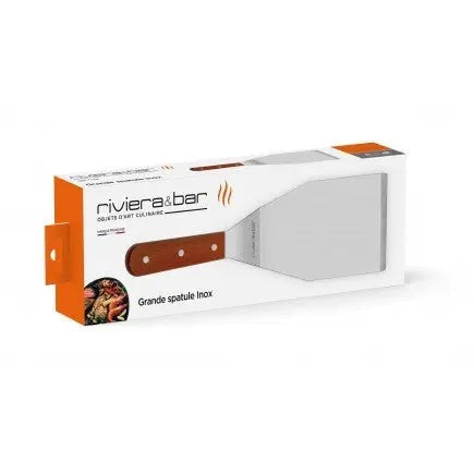 Doos met spatels Riviera & Bar.
