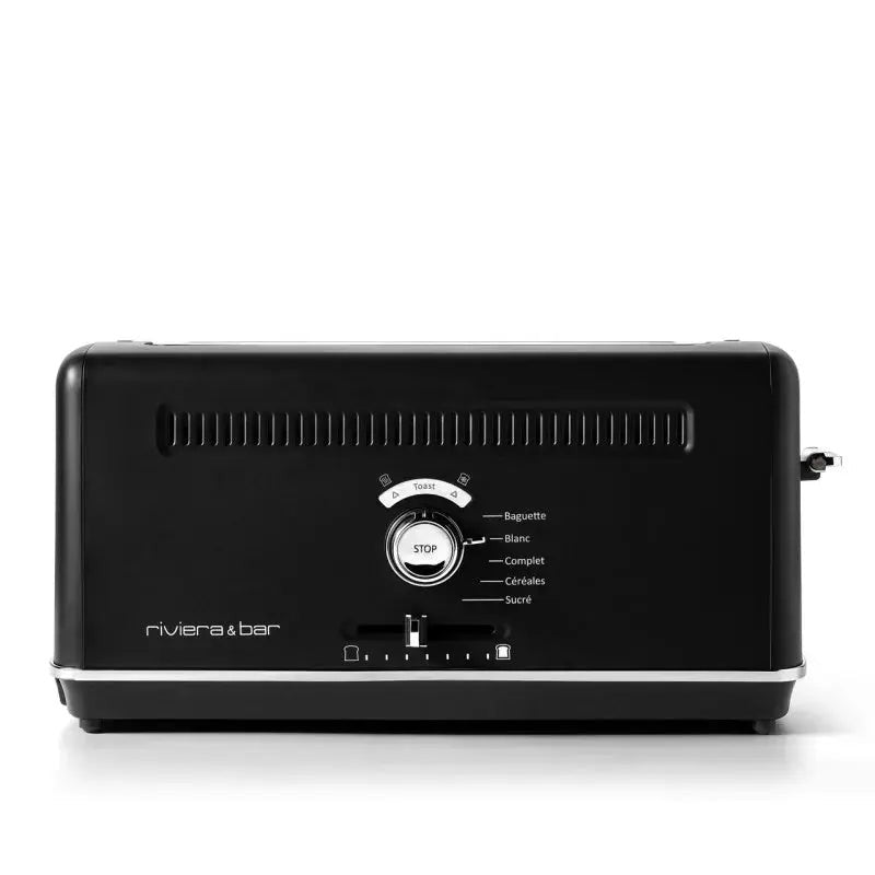Zwarte broodrooster Riviera & Bar.