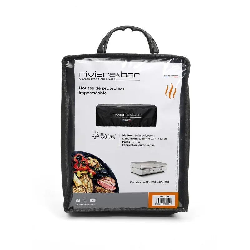 Waterdichte beschermhoes voor plancha Riviera & Bar.