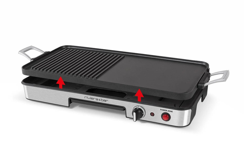 Afneembare elektrische grill van Riviera & Bar.