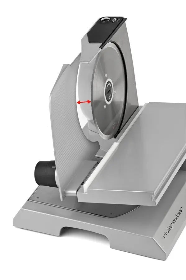 Zilveren snijmachine.